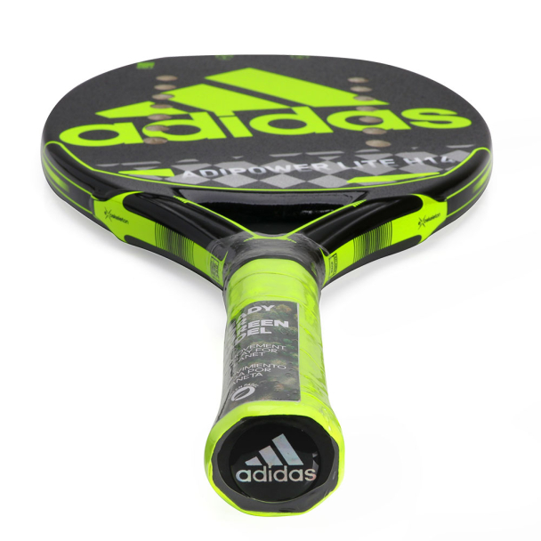 Raquete de Beach Tennis Adidas Adipower Lite H14 Preta e Amarela