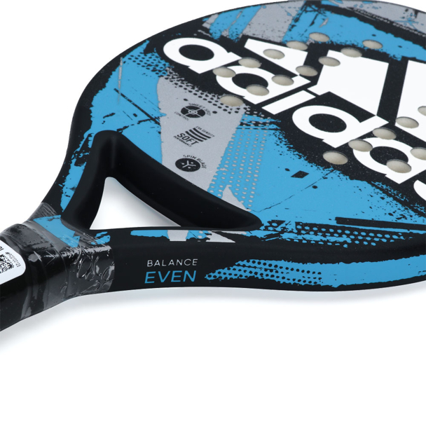 Raquete de Beach Tennis Adidas BT 3.0 Azul e Cinza Com Capa de Brinde