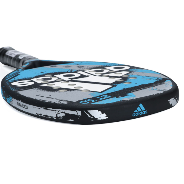 Raquete de Beach Tennis Adidas BT 3.0 Azul e Cinza Com Capa de Brinde