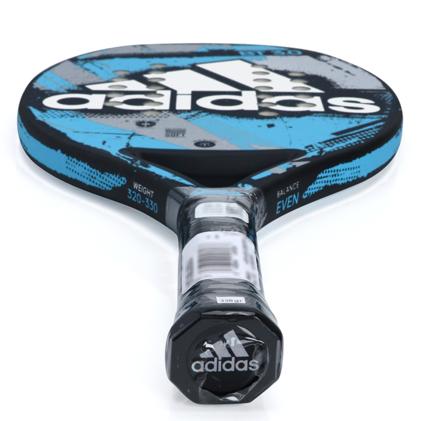 Raquete de Beach Tennis Adidas BT 3.0 Azul e Cinza Com Capa de Brinde