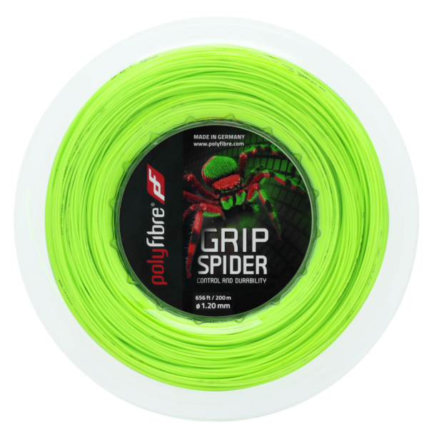 Corda Polyfibre Grip Spider 18L 1.20mm Rolo com 200 Metros Verde Limão