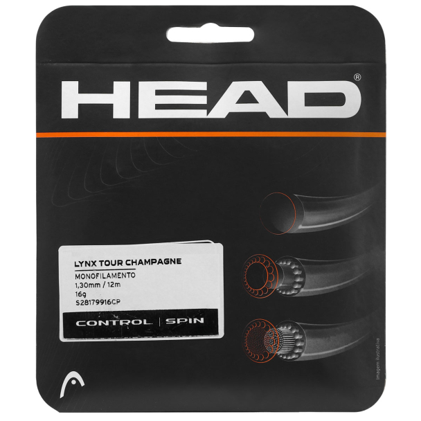 Corda Head Lynx Tour 16L 1.30mm Champanhe - Set DLD Individual