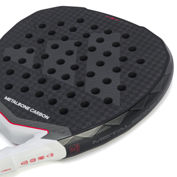 Raquete De Padel Adidas Metalbone Carbon 3.4 Preta e Cinza