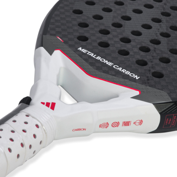 Raquete De Padel Adidas Metalbone Carbon 3.4 Preta e Cinza