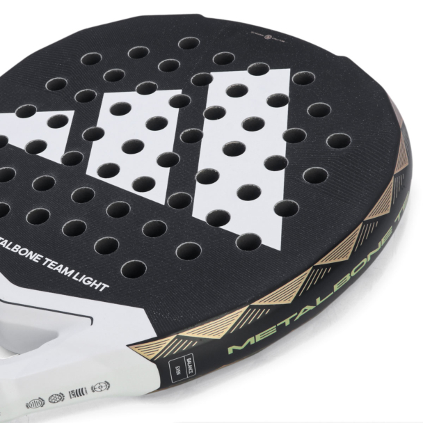 Raquete De Padel Adidas Metalbone Team Light 3.4 Preta Branca e