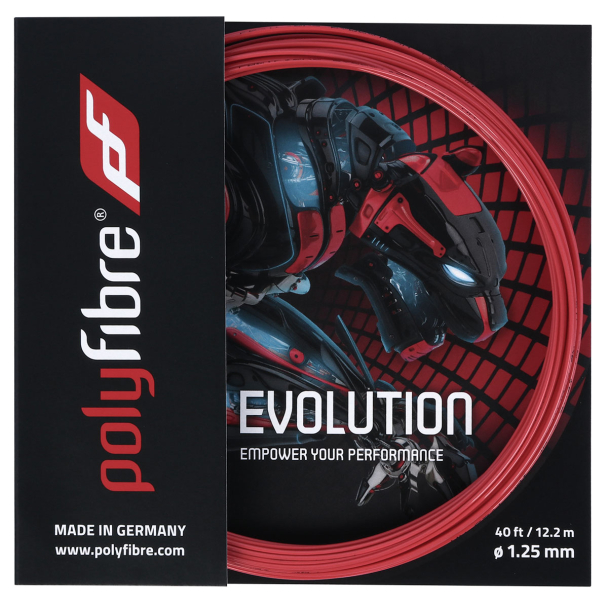 Corda Polyfibre Evolution 17l 1.25mm Set Individual Vermelha