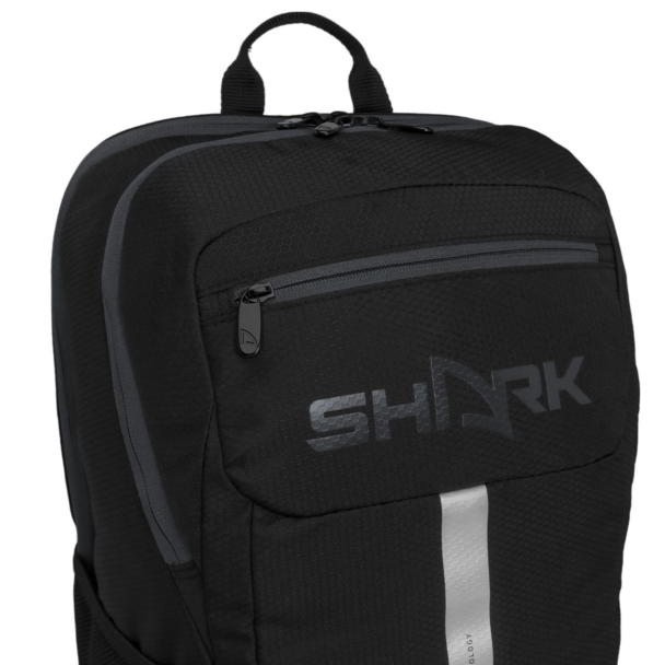 Mochila Shark Pro Preta e Prata
