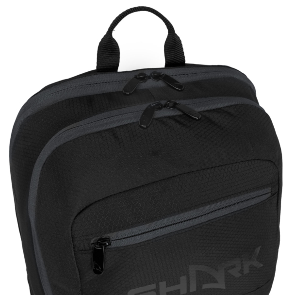 Mochila Shark Pro Preta e Prata