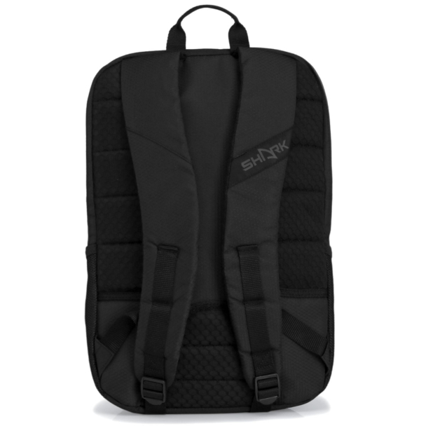 Mochila Shark Pro Preta e Prata