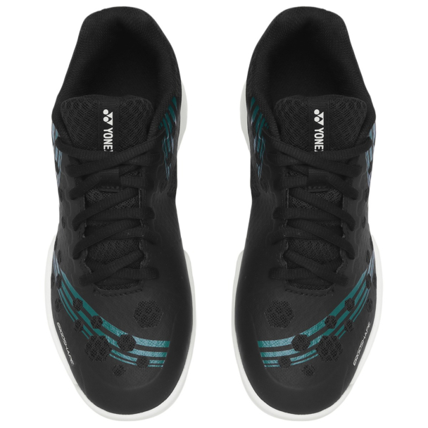 Tênis Yonex Power Cushion Strider Beat Badminton Preto e Verde