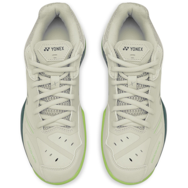 Tênis Yonex Power Cushion 65 X Badminton Cinza Claro e Verde