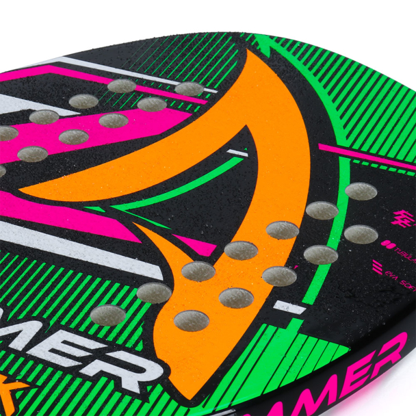 Raquete de Beach Tennis Shark Hammer - Pró Spin