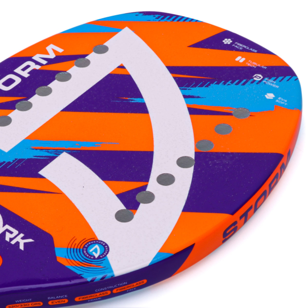 Raquete De Beach Tennis Shark Storm 2025 - ProSpin.com.br