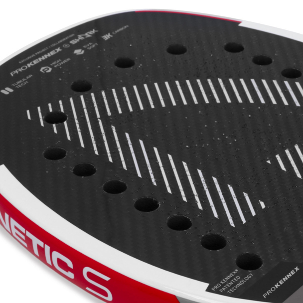 Raquete de Beach Tennis Shark Kinetic S Red