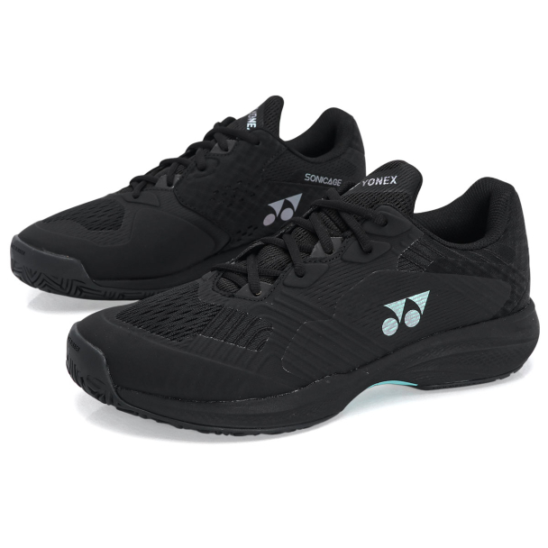 YONEX SONICAGE テニスシューズ ブラック ワイド Tênis Yonex Power Cushion Sonicage Wide - All Court - Preto
