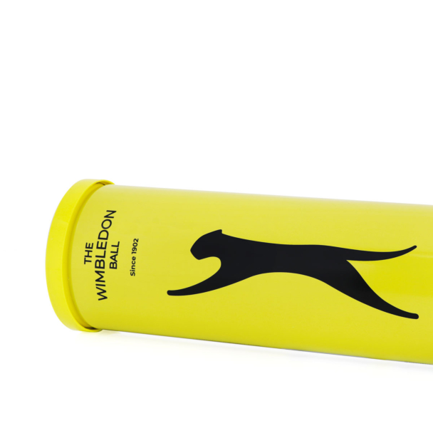 Bola de Tênis Slazenger Wimbledon All Court Tubo com 4 Bolas
