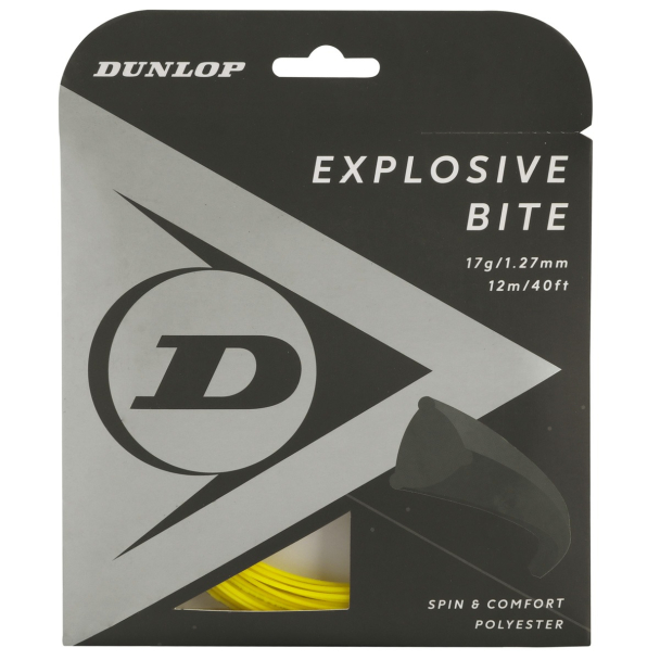 Corda Dunlop Explosive Bite 17g 1.27mm Set Individual Amarelo