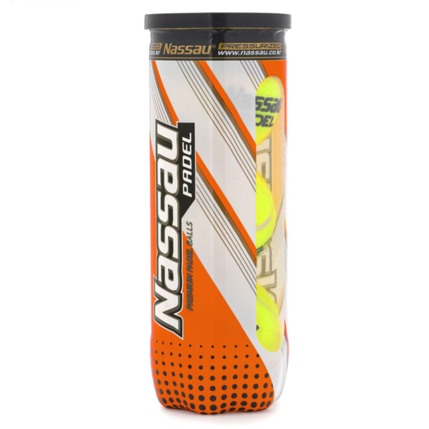 Bola De Padel Nassau - Caixa com 24 Tubos