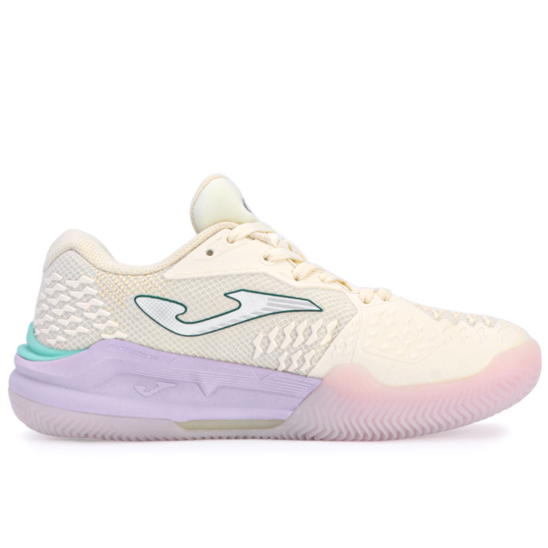 Tênis Joma Ace - Clay Saibro - Bege Azul e Lilás