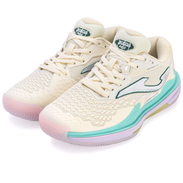 Tênis Joma Ace - Clay Saibro - Bege Azul e Lilás