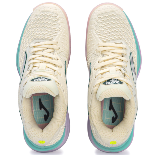 Tênis Joma Ace - Clay Saibro - Bege Azul e Lilás