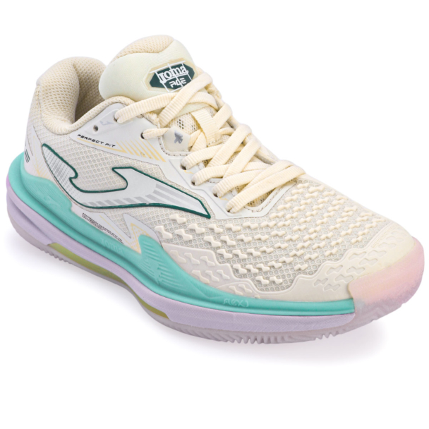 Tênis Joma Ace - Clay Saibro - Bege Azul e Lilás