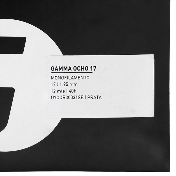 Corda Gamma Ocho 17L 1.25mm Prata - Set Individual