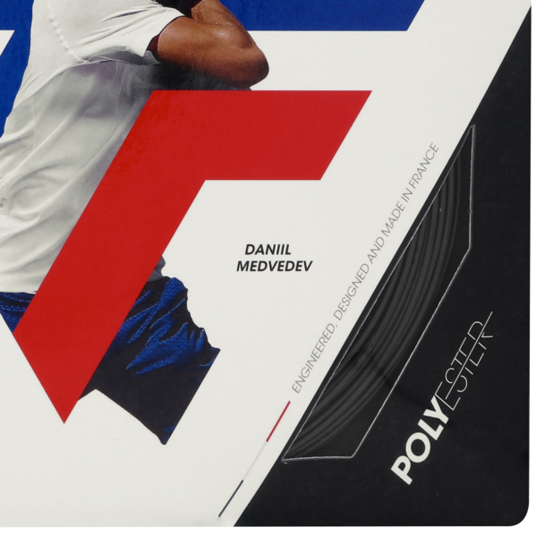 Corda Tecnifibre Razor Soft 16 1.30mm - Set Individual - Preta