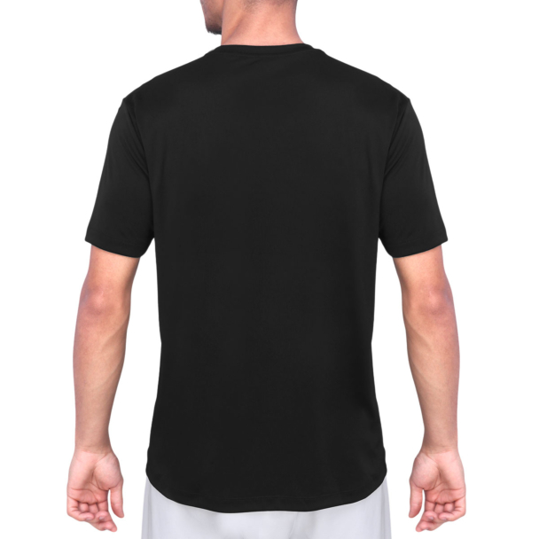 Camiseta Lacoste Lisa TH1563 Tennis Training Preto