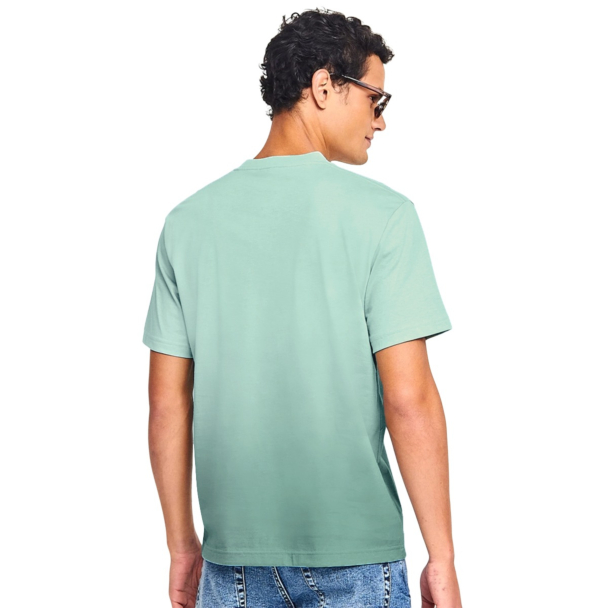 Camiseta Lacoste Malha de Algodão Verde
