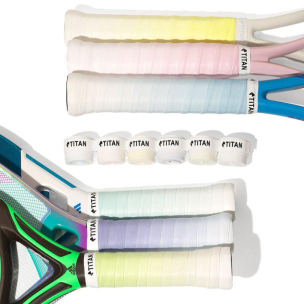 Overgrip Titan Degrade Colors Sortido - Pack Com 06 Unidades