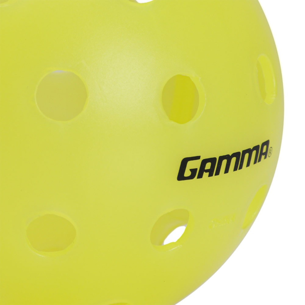 Bola de Pickleball Gamma Photon Outdoor - Pack com 03 Unidades