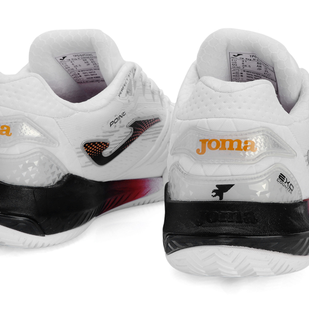 Tênis Joma Point - All Court - Branco e Preto
