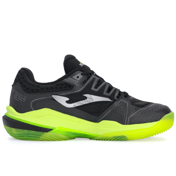 Tênis Joma Slam Padel - Preto e Verde