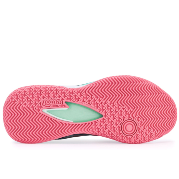 ジェミン Tênis Joma Slam Clay: Branco e Vermelho - Pró Spin