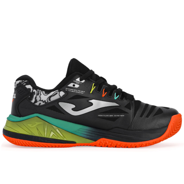 Tênis Joma Spin Padel - Preto