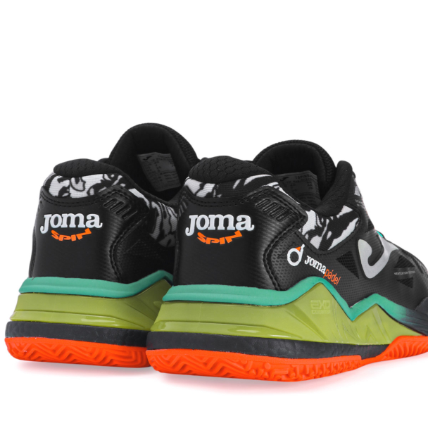 Tênis Joma Spin Padel - Preto