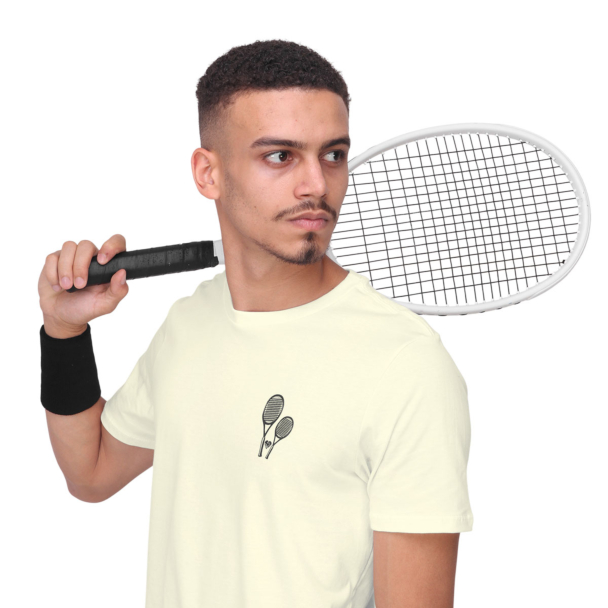 Camiseta Raquetinha Dupla Off White