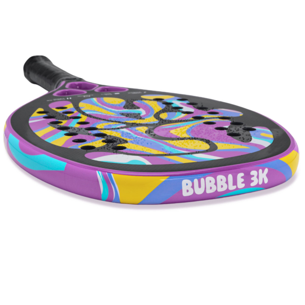 Raquete de Beach Tennis Titan Bubble - Carbono 3K