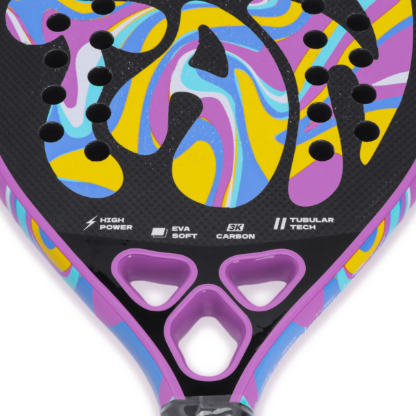 Raquete de Beach Tennis Titan Bubble - Carbono 3K