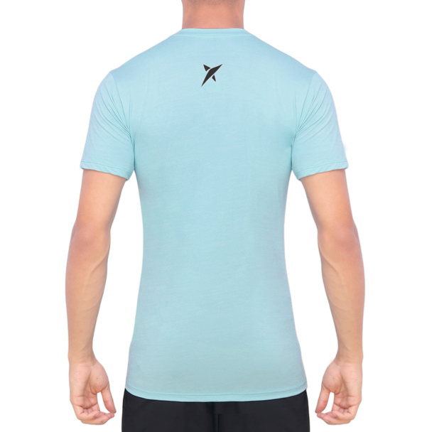 Camiseta Drop Shot Game 2.0 Azul Claro e Verde