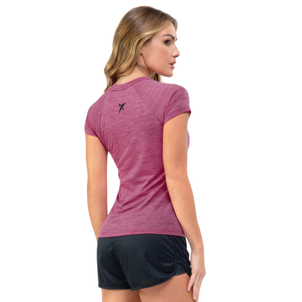 Camiseta Drop Shot Baby Look Game 2.0 Rosa