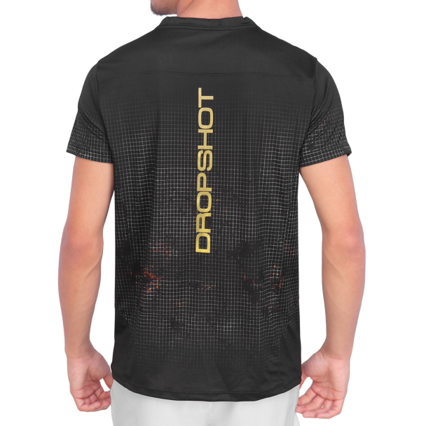 Camiseta Drop Shot Nikita Burmakin W25 Preto