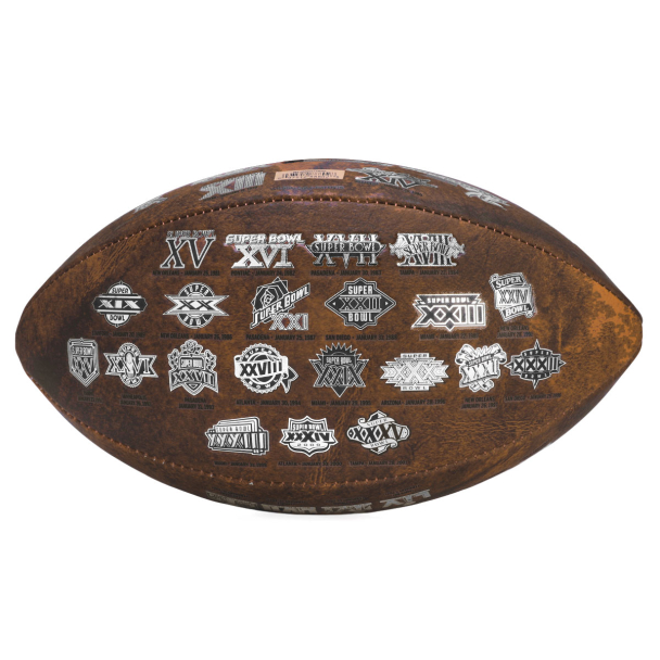 Bola De Futebol Americano Wilson NFL Super Bowl Lix Throwback