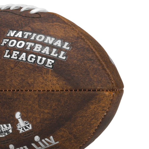 Bola De Futebol Americano Wilson NFL Super Bowl Lix Throwback