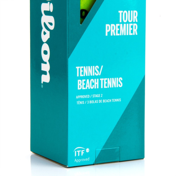 Bola De Beach Tennis Wilson Tour Premier com 18 Bolas