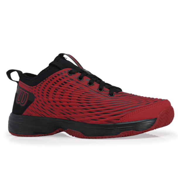 未使用 Wilson テニスシューズ レッド メンズ Kaos3.0 Tênis Wilson Pro Open 3.0 - Clay - Saibro - Vermelho e Preto
