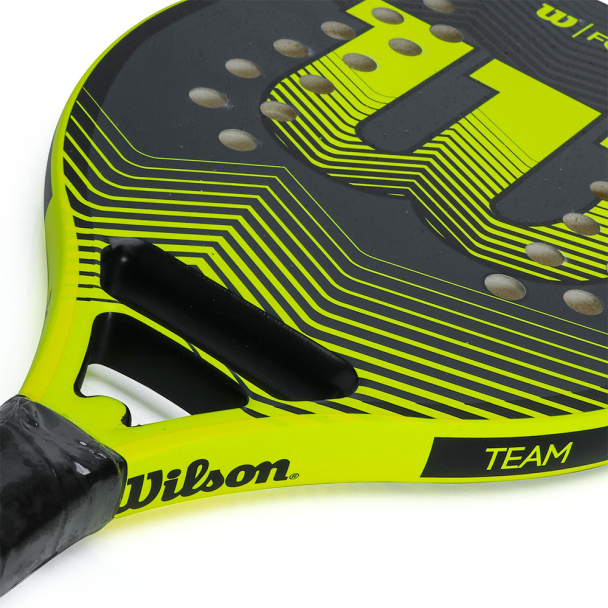 Raquete de Beach Tennis Wilson Force Preta e Amarela