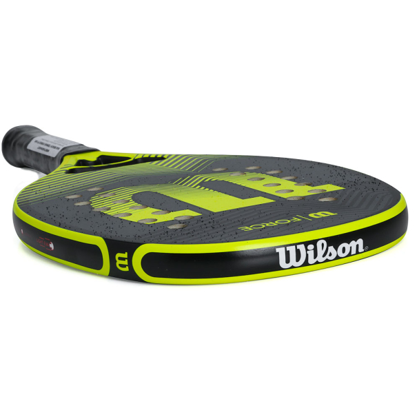 Raquete de Beach Tennis Wilson Force Preta e Amarela