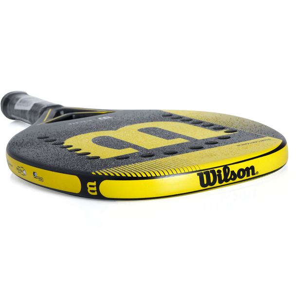 Raquete de Beach Tennis Wilson K Elite Preta e Amarela